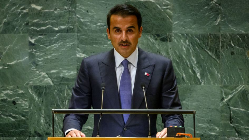 أمير قطر : التوتر في الشرق الأوسط لا يحل سوى بالطرق الدبلوماسية