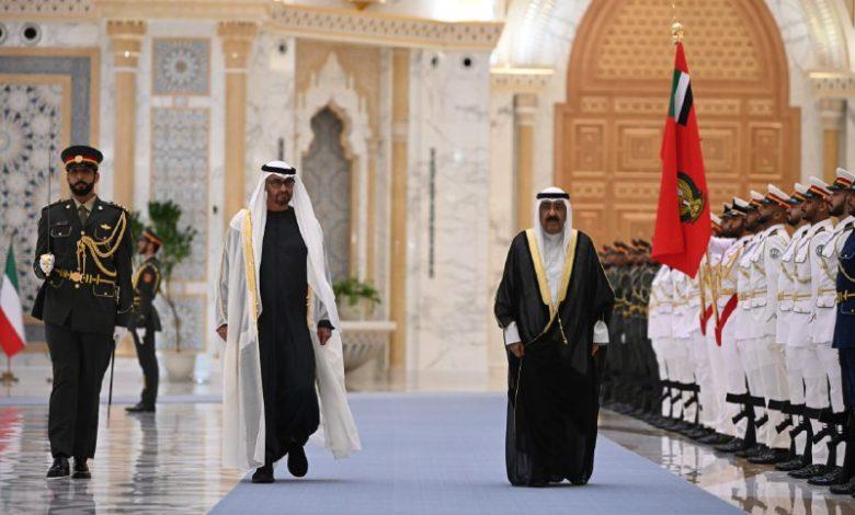 أمير الكويت في الإمارات