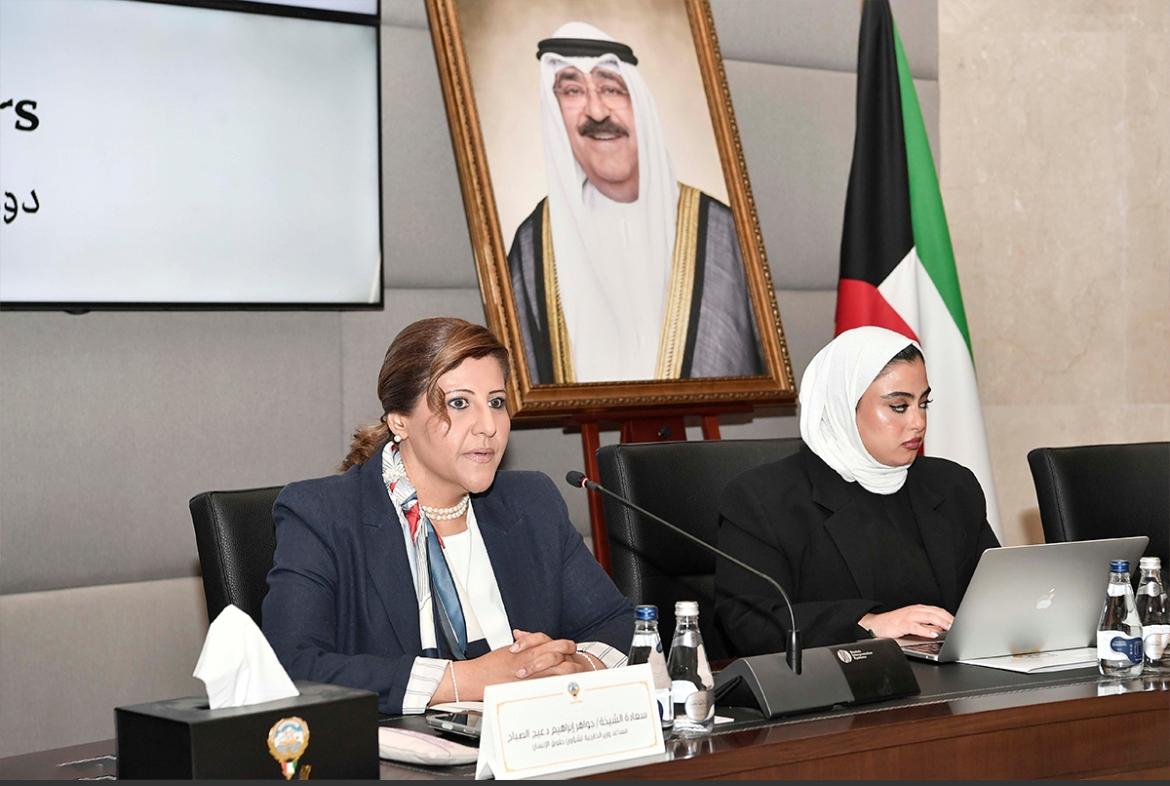اللجنة الوطنية لتنفيذ قرار مجلس الأمن (1325) تعقد اجتماعا برئاسة وزارة الخارجية