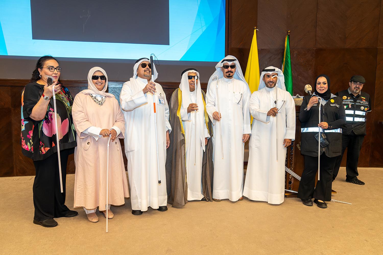 مكتبة الكويت الوطنية تنظم فعالية بعنوان «الإعاقة البصرية بين حقوقها الاجتماعية والرؤى التنموية»